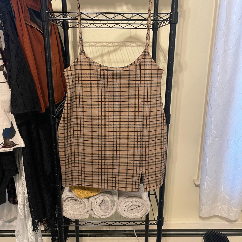 Love Tree Checkered skirt
